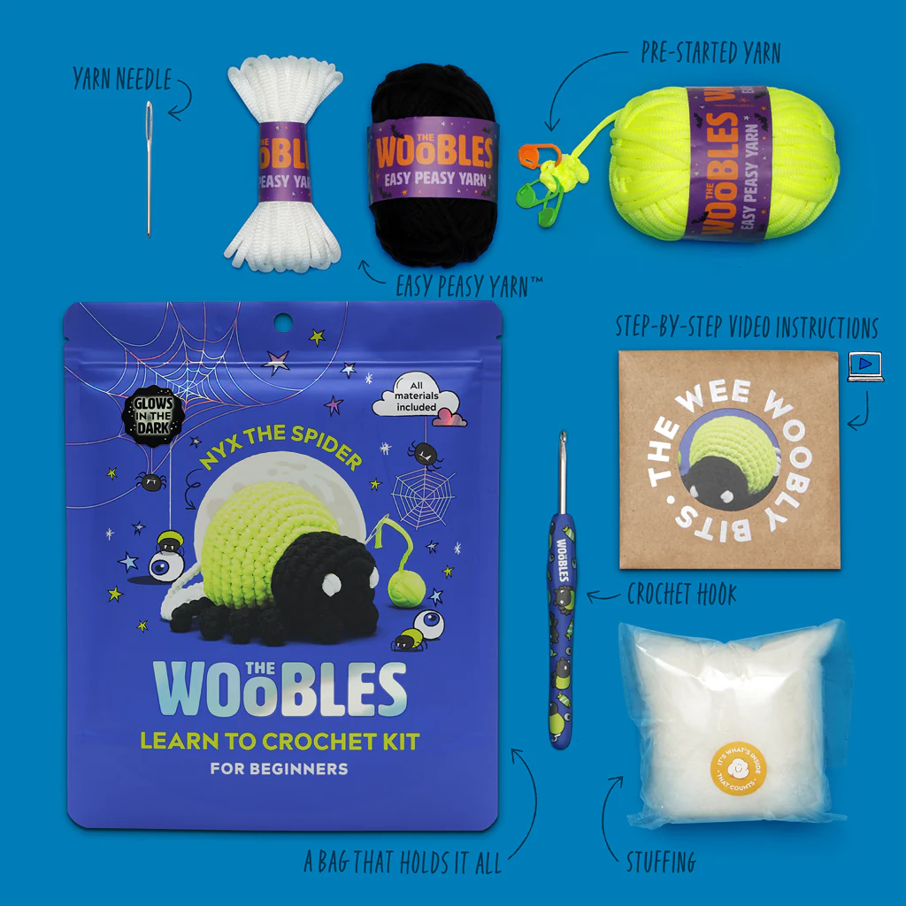 Nyx the Spider Crochet Kit - Image 4
