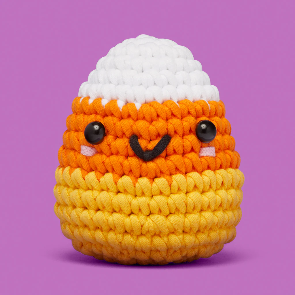 Maisey the Candy Corn Crochet Kit